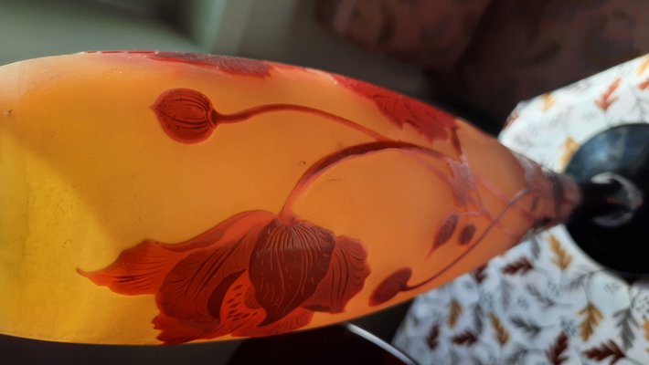 Cameo Glass Vase, 1930s-EAI-1790591