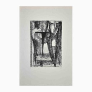 Camille Berg, Fishing Nets, Original Etching, Mid 20th-Century-ZCI-1163697