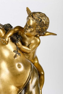 Campagne, Figurative Sculpture, Gilded and Patinated Bronze, 19th Century-WFS-1817080