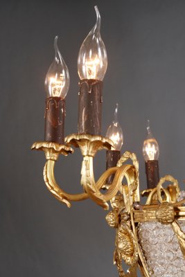 Candelabra Chandelier in Louis XVI Style-FLW-1402002