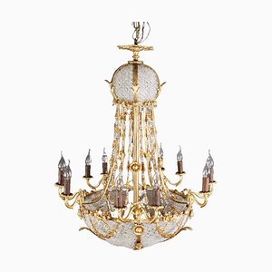 Candelabra Chandelier in Louis XVI Style-FLW-1402002