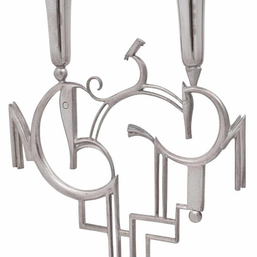 Candelabras from Werkstätte Hagenauer Wien, 1927, Set of 2