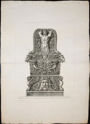 Candelabro ornato con diversi arabeschi... Etching 1778 1778-ZCI-756784