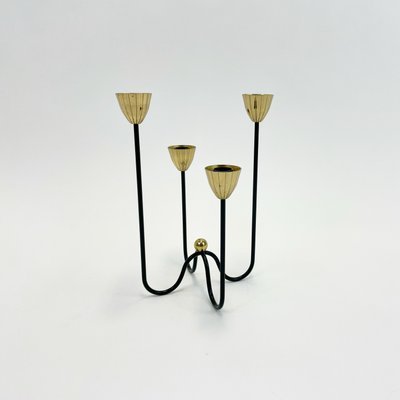 Candleholder by Gunnar Ander for Ystad Metal, 1950s-SFW-985341