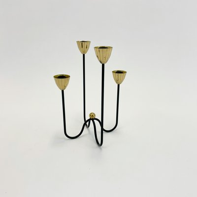 Candleholder by Gunnar Ander for Ystad Metal, 1950s-SFW-985341