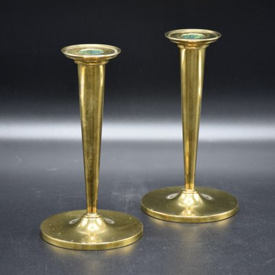 Candleholders by Arthur Pe, Kolbäck, Sweden, 1960s, Set of 2-RNM-2042811