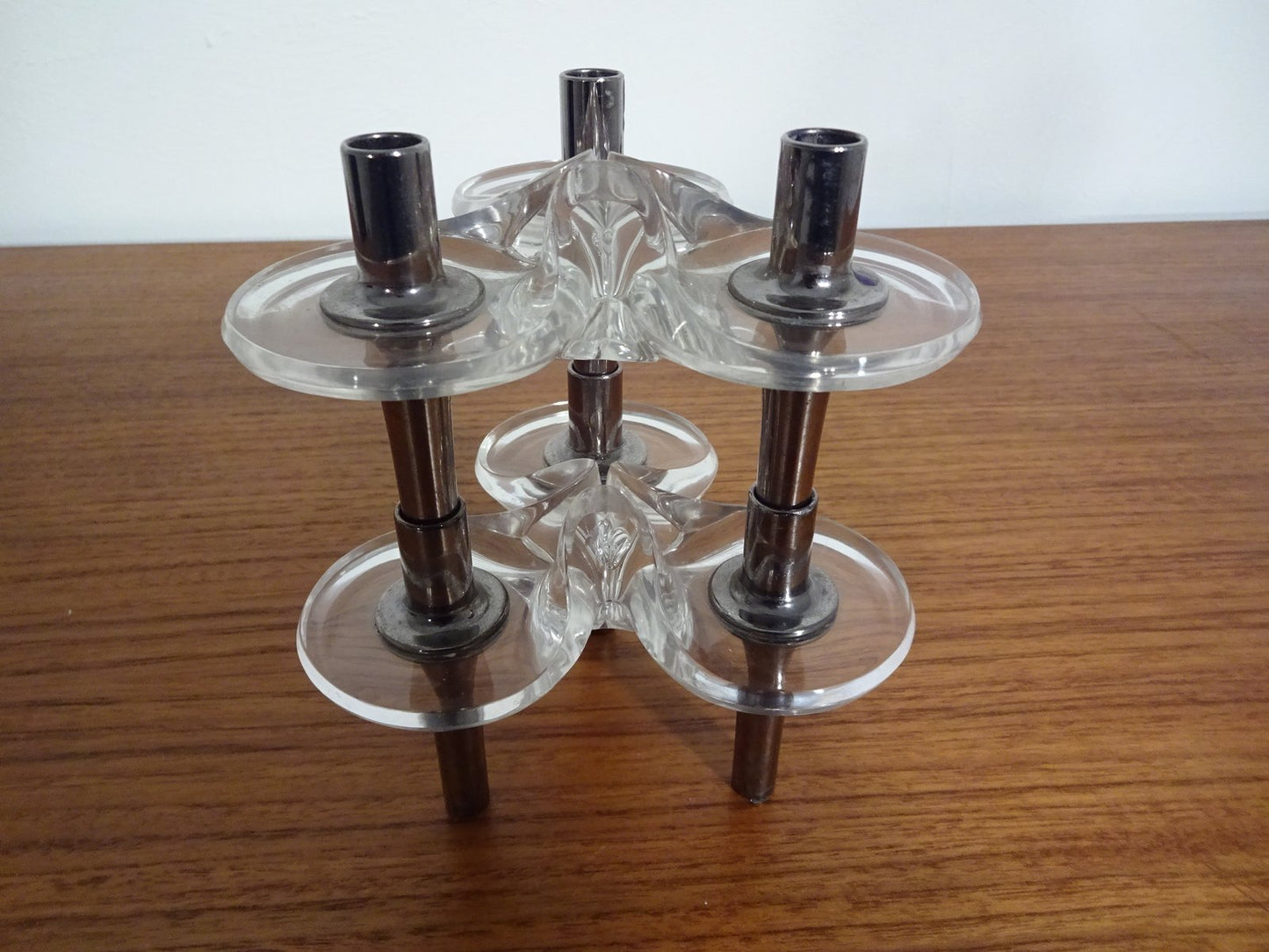 Candleholders by Ceasar Stoffi & Fritz Nagel for BMF, 1960s, Set of 2