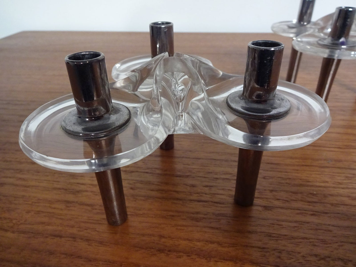 Candleholders by Ceasar Stoffi & Fritz Nagel for BMF, 1960s, Set of 2