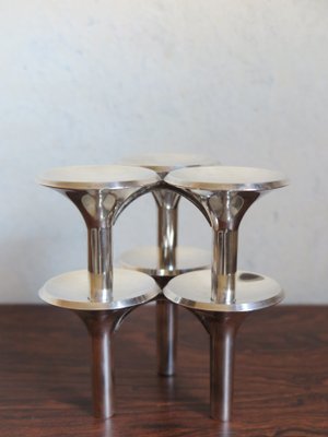 Candleholders by Ceasar Stoffi & Fritz Nagel for BMF Nagel, 1960s, Set of 2-CC-632834