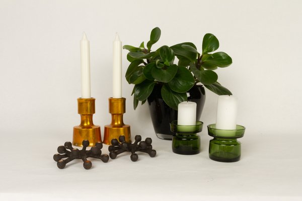 Candleholders by Jens Quistgaard for Dansk Designs, 1960s, Set of 4-WIX-725845