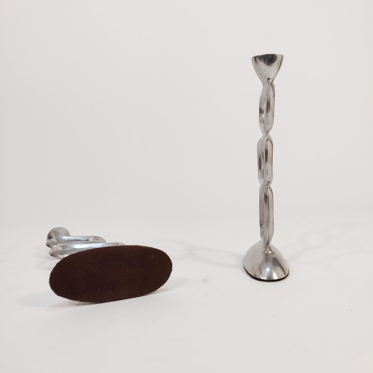 Candleholders by Matthew Hilton, 1980s, Set of 2