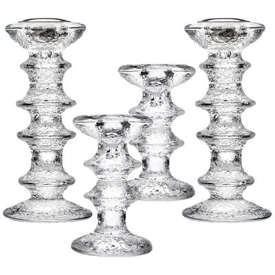 Candleholders by Timo Sarpaneva for IIttala, Set of 4-VDW-902893