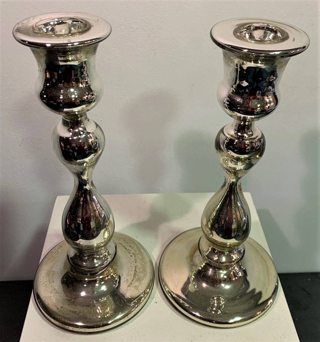 Candleholders from La Granja, Set of 2