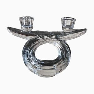 Candleholders in Crystal, Set of 2-AVC-1334947