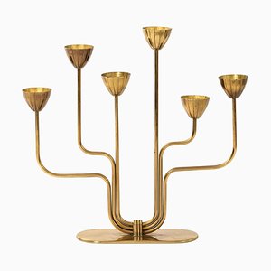 Candlestick by Gunnar Ander for Ystad Metall, Sweden-SC-1048090