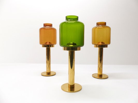 Candlesticks by Hans-Agne Jakobsson, 1960s, Set of 3-DQG-1764618