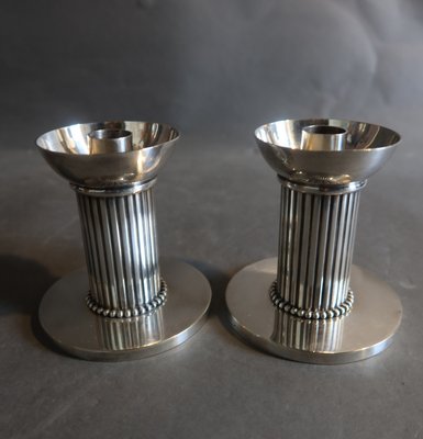 Candlesticks by Jean Despres, Set of 2-WSV-2023568