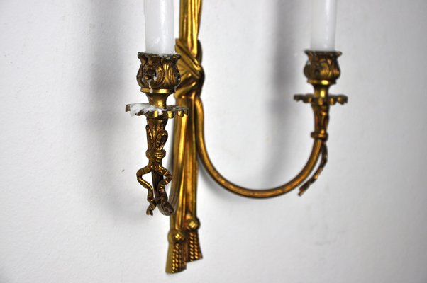 Candlesticks in Brass, France, 1970s, Set of 2-EJE-960595