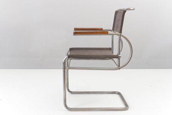 Cantilever Armchair, Netherlands, 1930s-LOB-685018