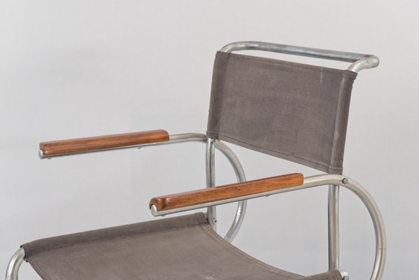 Cantilever Armchair, Netherlands, 1930s-LOB-685018