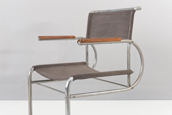 Cantilever Armchair, Netherlands, 1930s-LOB-685018