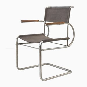 Cantilever Armchair, Netherlands, 1930s-LOB-685018