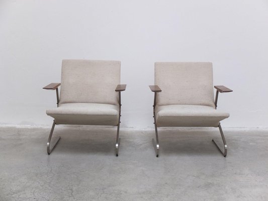 Cantilever Chairs by Georges Van Rijck for Beaufort, 1960s, Set of 2-MHV-2036588