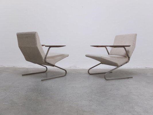 Cantilever Chairs by Georges Van Rijck for Beaufort, 1960s, Set of 2-MHV-2036588