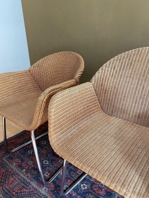 Cantilever Chairs from Lloyd Loom, Set of 2-IZA-1744903