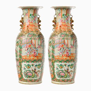 Canton Vases, Set of 2-NQ-886018