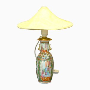 Cantonese Rose Porcelain Table Lamp-AOU-1697963