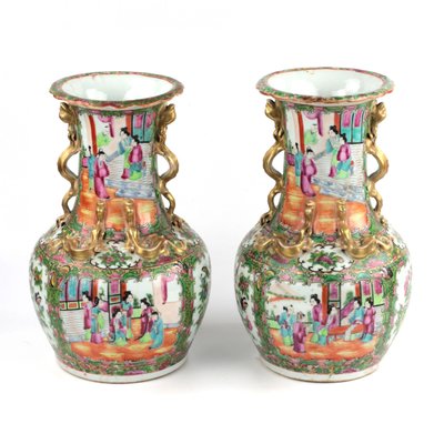 Cantonese Vases, Set of 2-WMV-1129496