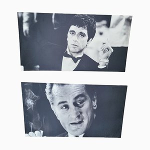 Canvas Prints of Al Pacino in Scarface & Robert DeNiro, Set of 2-TCS-1798361