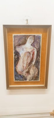 Capaldo, Nude Woman, 1970s, Oil on Canvas, Framed-QLH-1742606