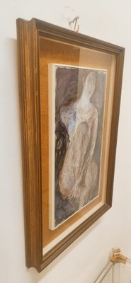 Capaldo, Nude Woman, 1970s, Oil on Canvas, Framed-QLH-1742606