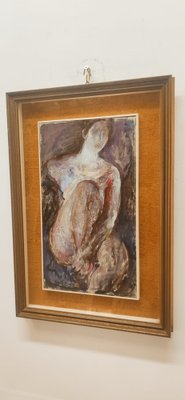 Capaldo, Nude Woman, 1970s, Oil on Canvas, Framed-QLH-1742606