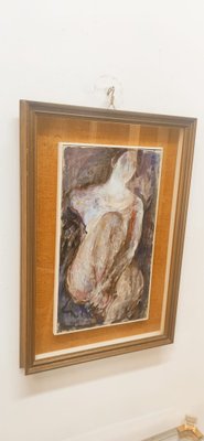 Capaldo, Nude Woman, 1970s, Oil on Canvas, Framed-QLH-1742606