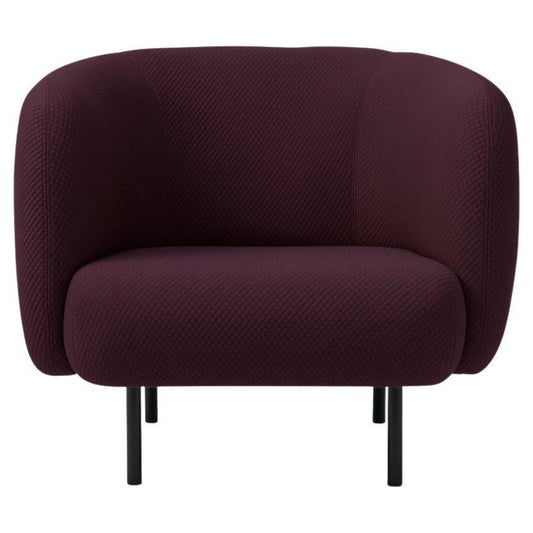 Cape Armchair Mosaic Dark Bordeaux by Warm Nordic