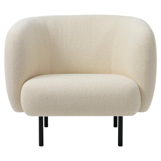 Cape Lounge Chair in Cream by Warm Nordic