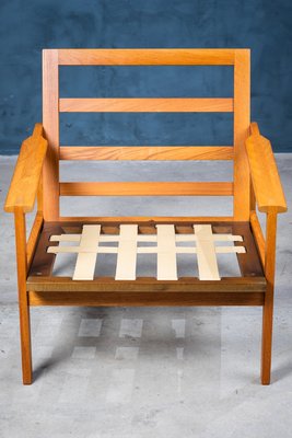 Capella Easy Chair in Teak by Illum Wikkelsø, Denmark, 1960s-ZGQ-945948