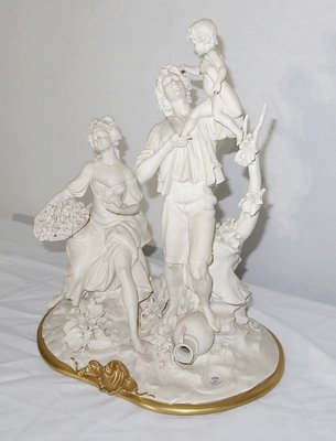 Capodimonte Biscuit Figures from Villari, 20th-century-RVK-1145685