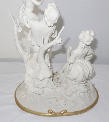 Capodimonte Biscuit Figures from Villari, 20th-century-RVK-1145685