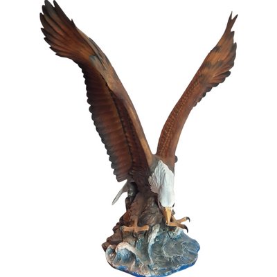 Capodimonte Eagle Sculpture-TCS-1081586