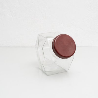 Capped Glass Container, Spain, 1950s-WM-1282140