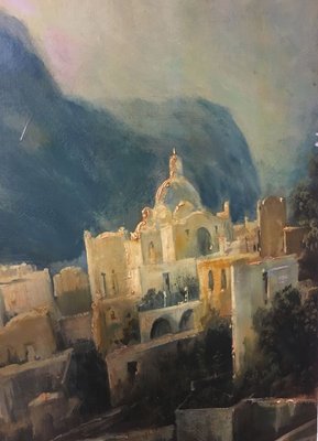 Capri, Posillipo School, Oil on Canvas-YUW-915078