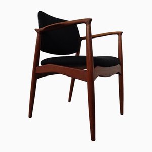 Captains Armchair by Erik Buch for Ørum Furniture Factory, 1960s-RDW-1251776