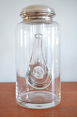 Carafe Cold Duck with Silver Mount, 1960s-OV-1056545