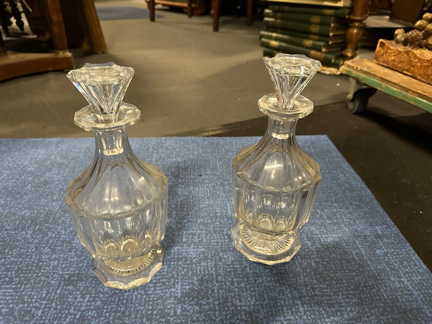 Carafes from St Louis Crystal, Set of 2