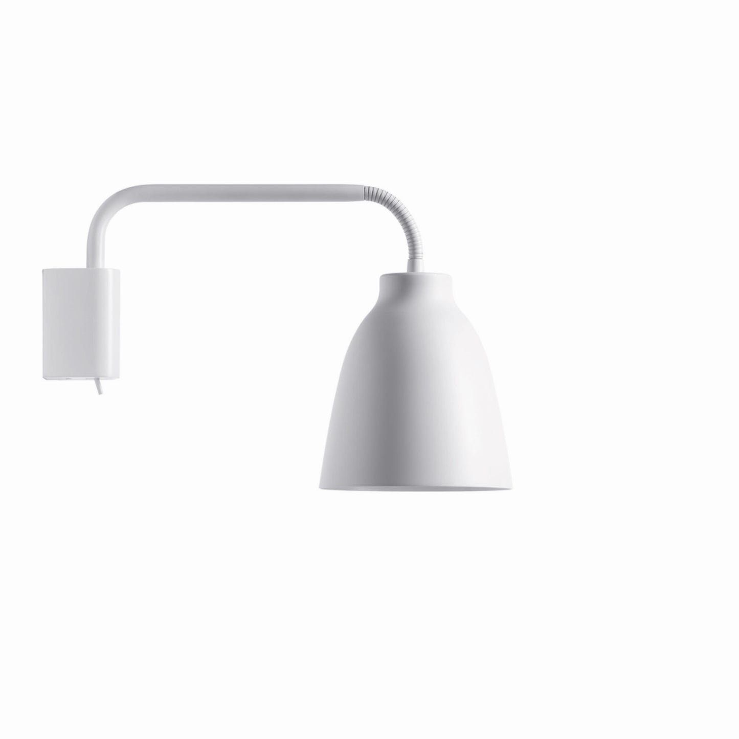 Caravaggio Read Wall Lamp by Fritz Hansen #White