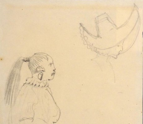 Caricatures - Original Pencil Drawing by Horace Vernet - Mid 1800 Mid 1800-ZCI-759784